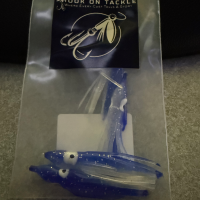 Blue & White Glitter