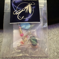 Green Dots And Pink with Light Blue