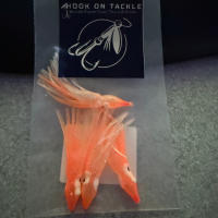 Orange & White Glitter