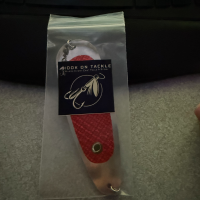 Red Fish Scale With Fish Eye